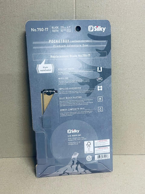 Silky Saw Outback PocketBoy 17cm Saw - 750-17