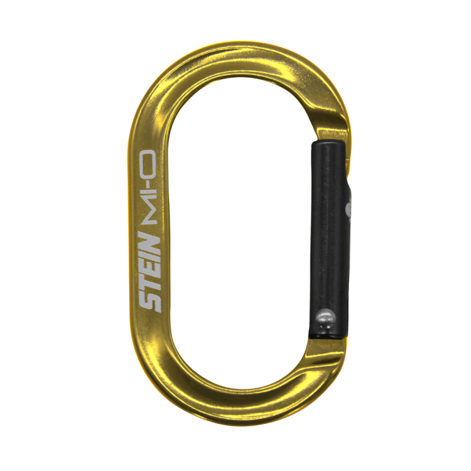 STEIN Carabiner Karabiner Mini Tool Clips 3pk Gold