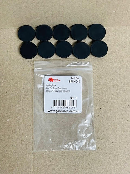 GA SPARES SPEED FEED RAPID FEED TRIMMER HEAD PLASTIC CAP SPRING CAP SUITS BRN6923 BRN6938 & BRN6839 RAPID FEED HEADS SOLD AS PACK OF 10