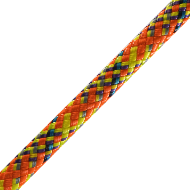 STEIN SCE-X2 Work Positioning Lanyard Orange 3m c/w SECURA Oval & MI-O