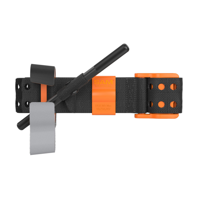 STEIN SAM XT Tourniquet - Orange with VAULT TQ Tourniquet Holster / SS-601XT600ORT