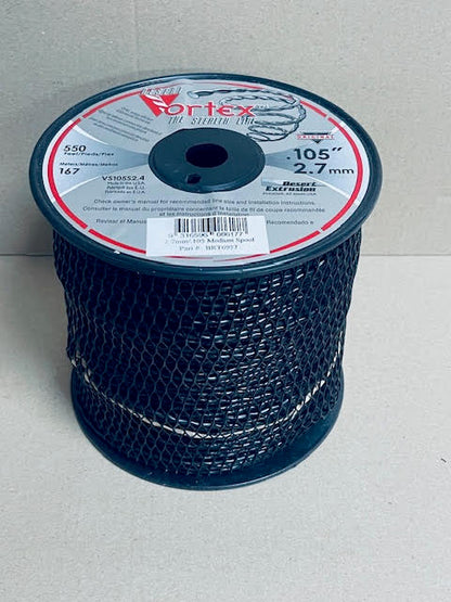 DESERT VORTEX BRUSCHUTTER TWIST TRIMMER LINE .105" / 2.70MM SPOOL LENGTH 167M WEIGHT 1.5KG BRT6957