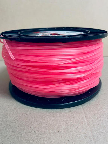 PROKUT BRUSHCUTTER TRIMMER LINE  SQUARE PINK .105 2.65MM 3LB  170M SPOOL