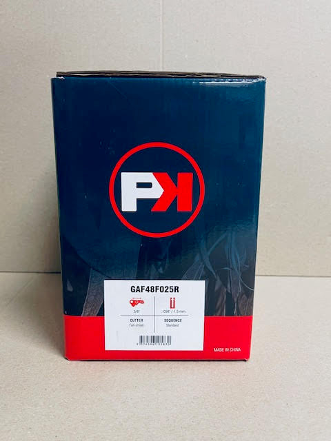 PROKUT 3/8" Pitch x .058" Gauge x 25' Roll Of Full-Chisel Chainsaw Chain