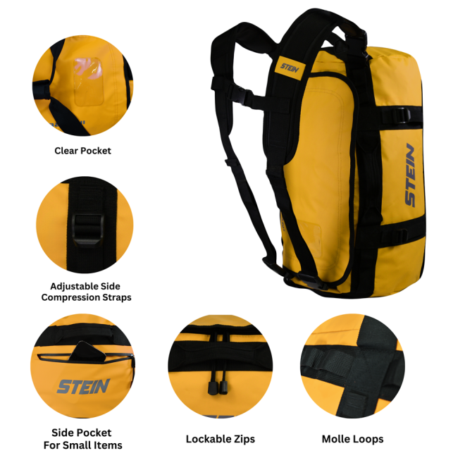 STEIN METRO Kit Storage Bag 40L Yellow