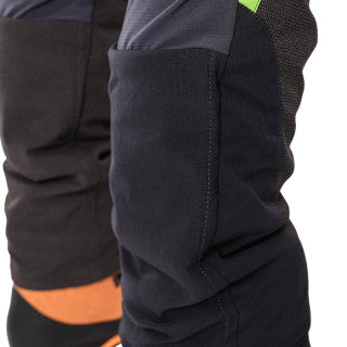 Clogger Zero Gen2 Light and Cool Men's Chainsaw Pants - Grey/Green, Med, Std Leg