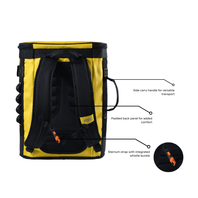 STEIN VOYAGER 50 Kit Storage Bag - Yellow - Includes VAULT 15