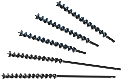 ATOM Hard Tip Chisel Augers 5/8" (16mm) diameter x 14 (360mm) long