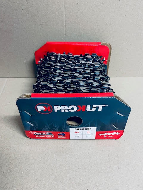 PROKUT 3/8" Pitch x .058" Gauge x 25' Roll Of Full-Chisel Chainsaw Chain