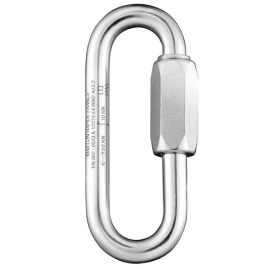 PETZL MAILLON RAPIDE Oval Widemouth – Steel 10mm