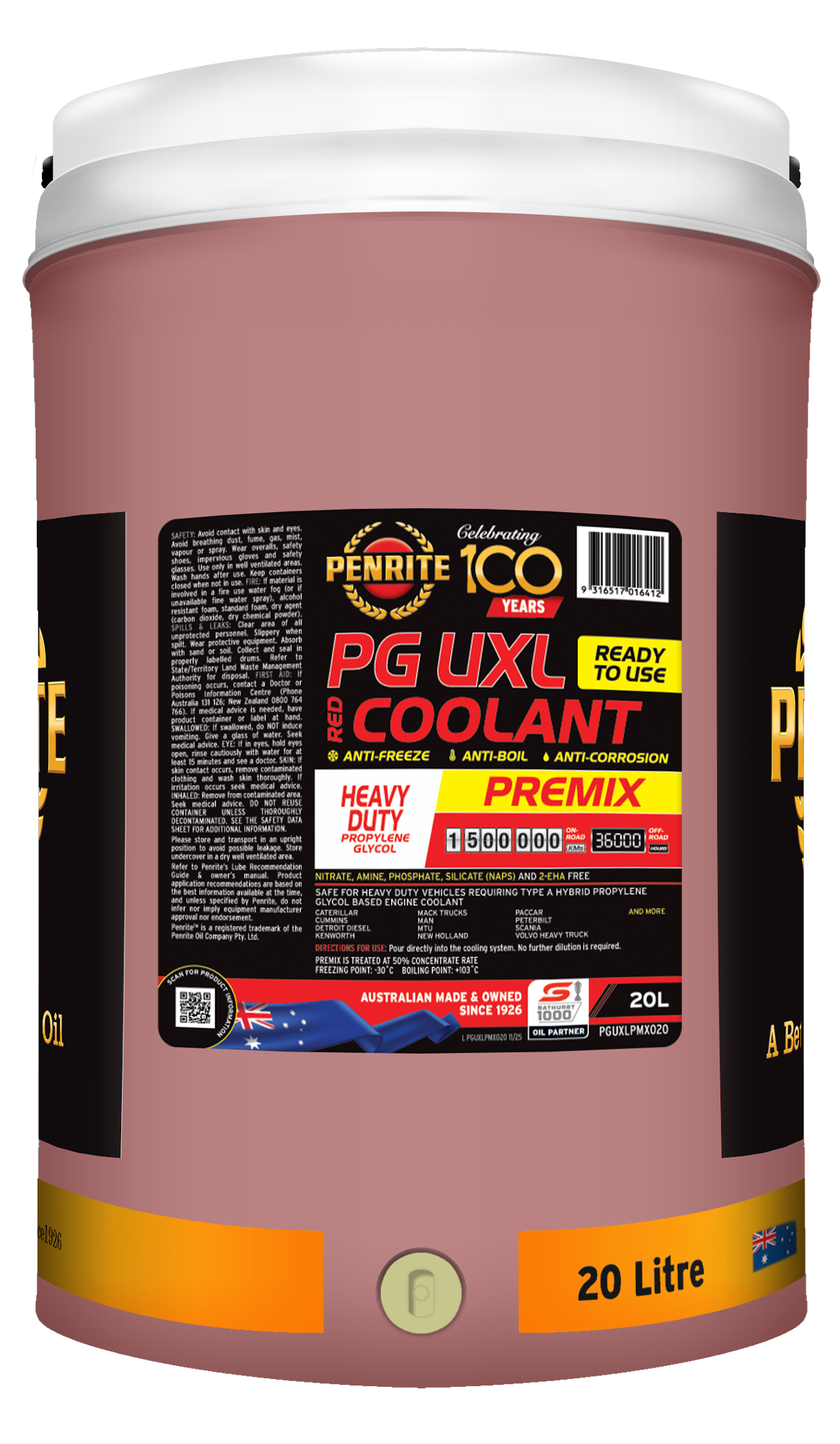 PENRITE Pguxl Coolant Premix 20L