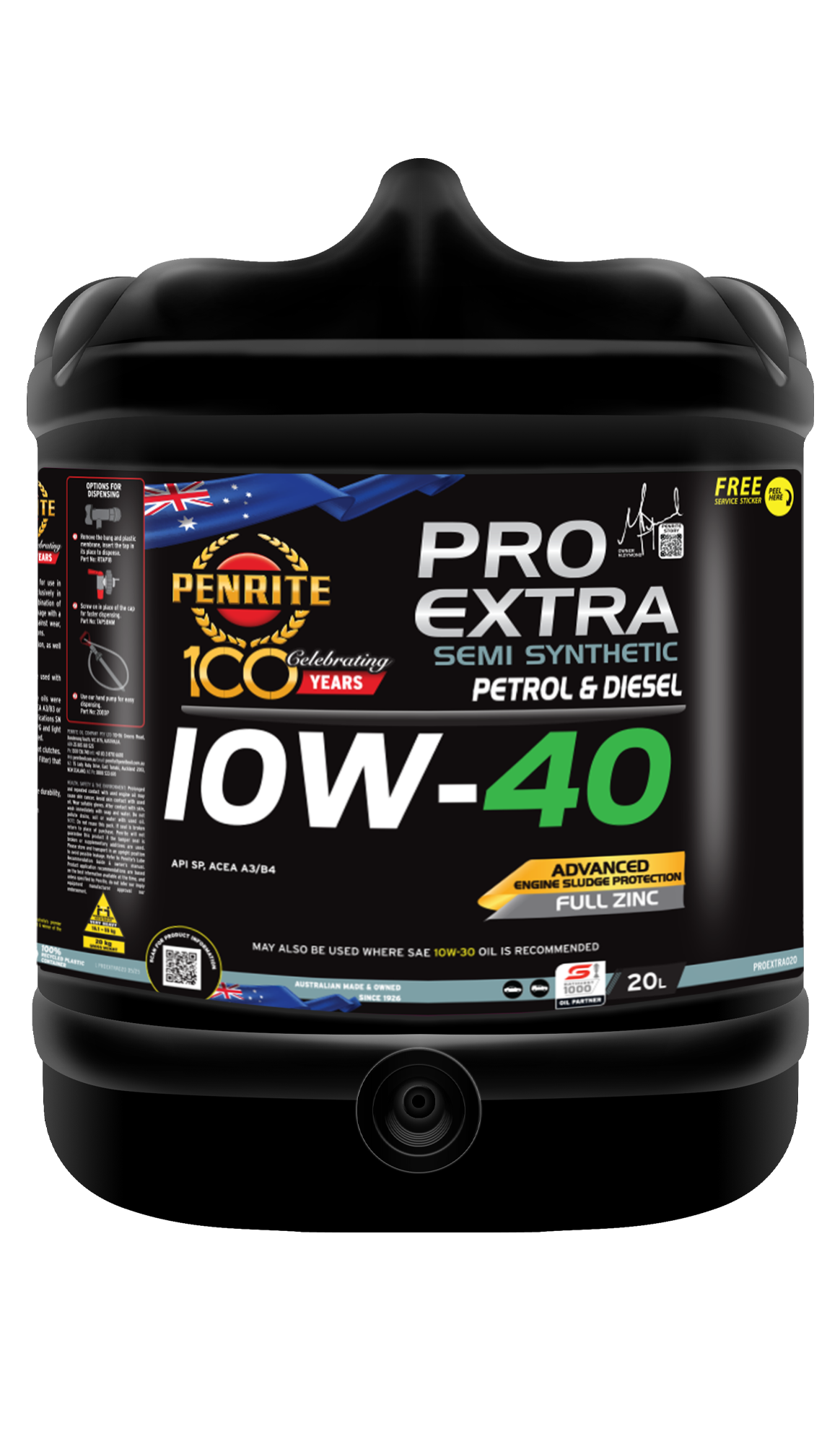 PENRITE PRO EXTRA 10W-40 (Semi Syn)