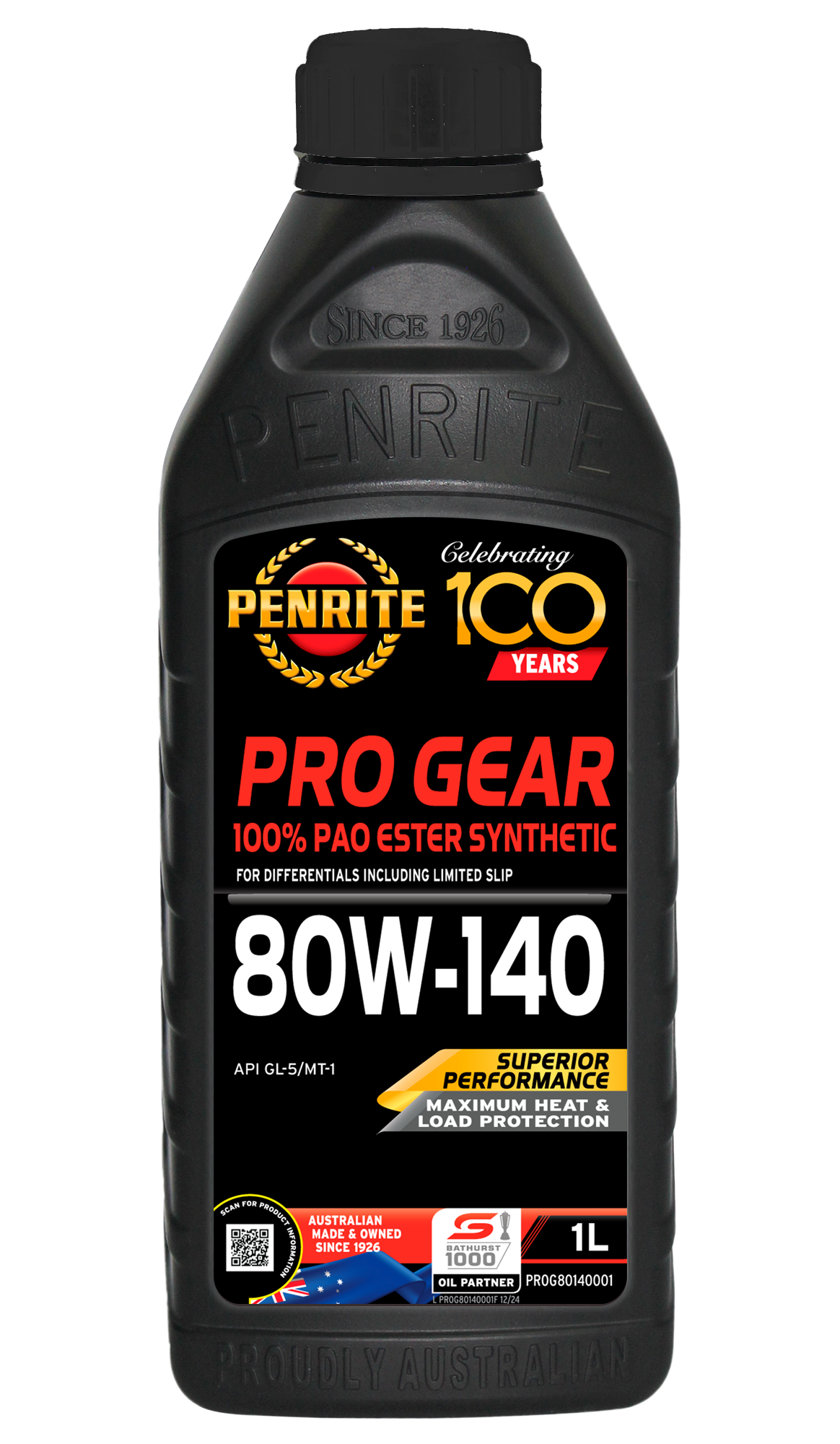 PENRITE Pro Gear 80W-140 Pao Ester