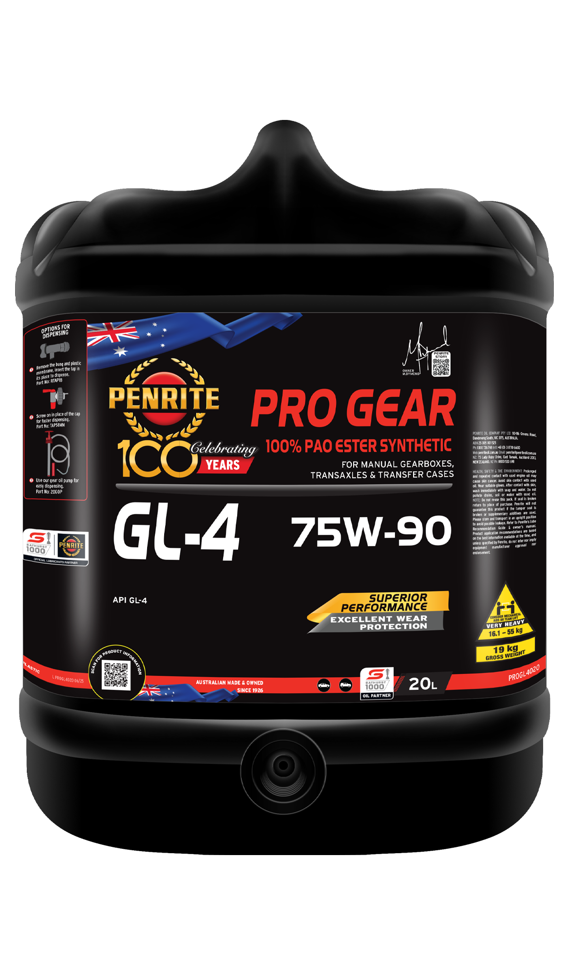 PENRITE Pro Gear Gl4 Pao Ester
