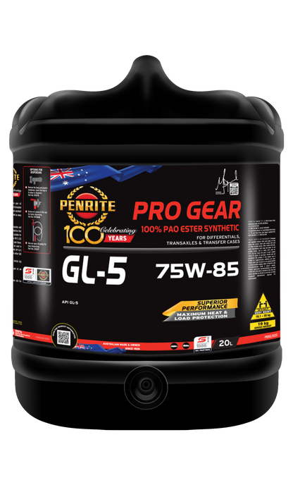 PENRITE Pro Gear Gl5 75W-85 Pao Ester