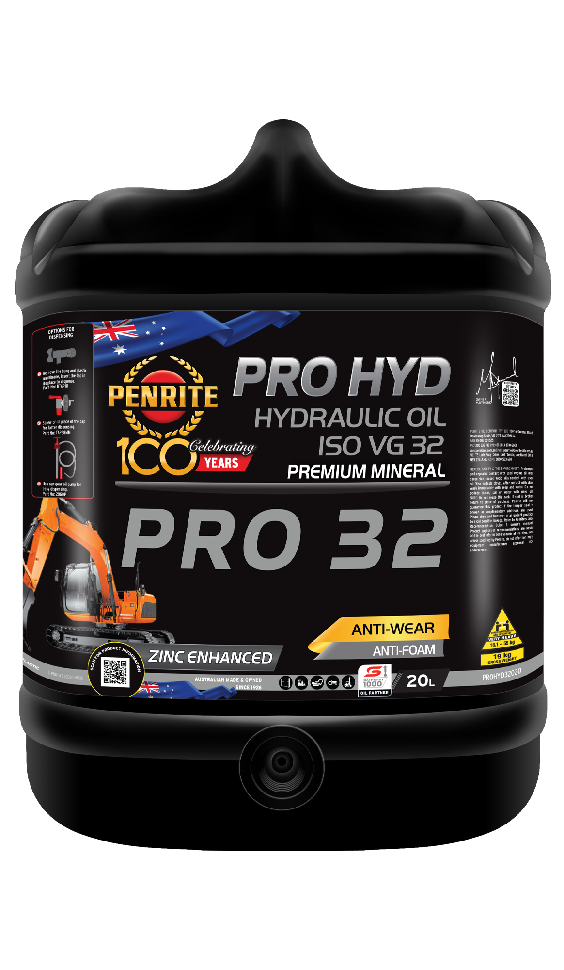 PENRITE Indus Pro Hydraulic Oil 32