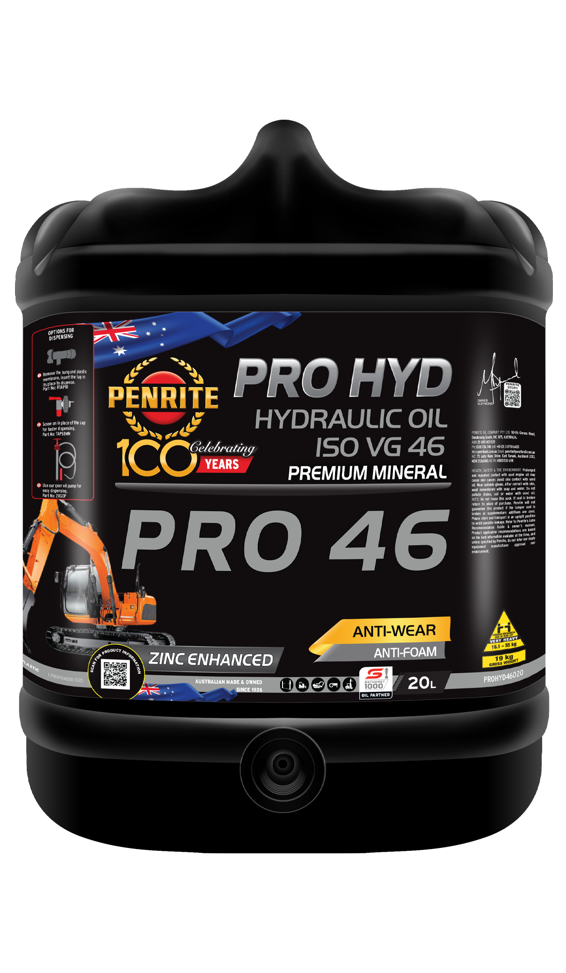 PENRITE Indus Pro Hydraulic Oil 46