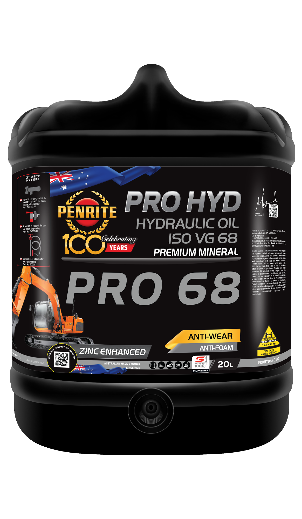 PENRITE Indus Pro Hydraulic Oil 68