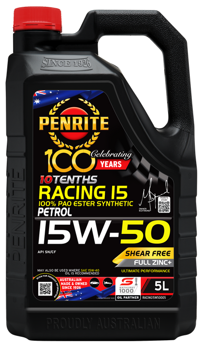 PENRITE Racing 15 15W50 Pao Ester