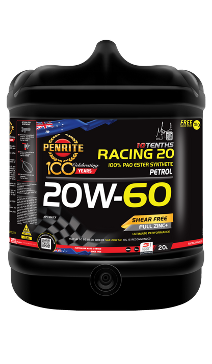 PENRITE Racing 20 20W60 Pao Ester