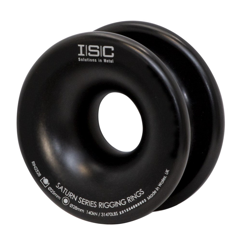 ISC SATURN SERIES Rigging Ring- Small, WLL 28kN (6294lbf). CE 2006/43/EC
