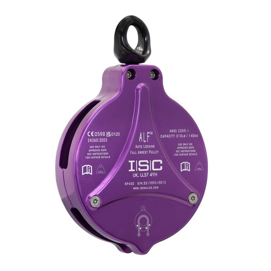 ISC ALF™ Climb Assist Locking Pulley – Purple