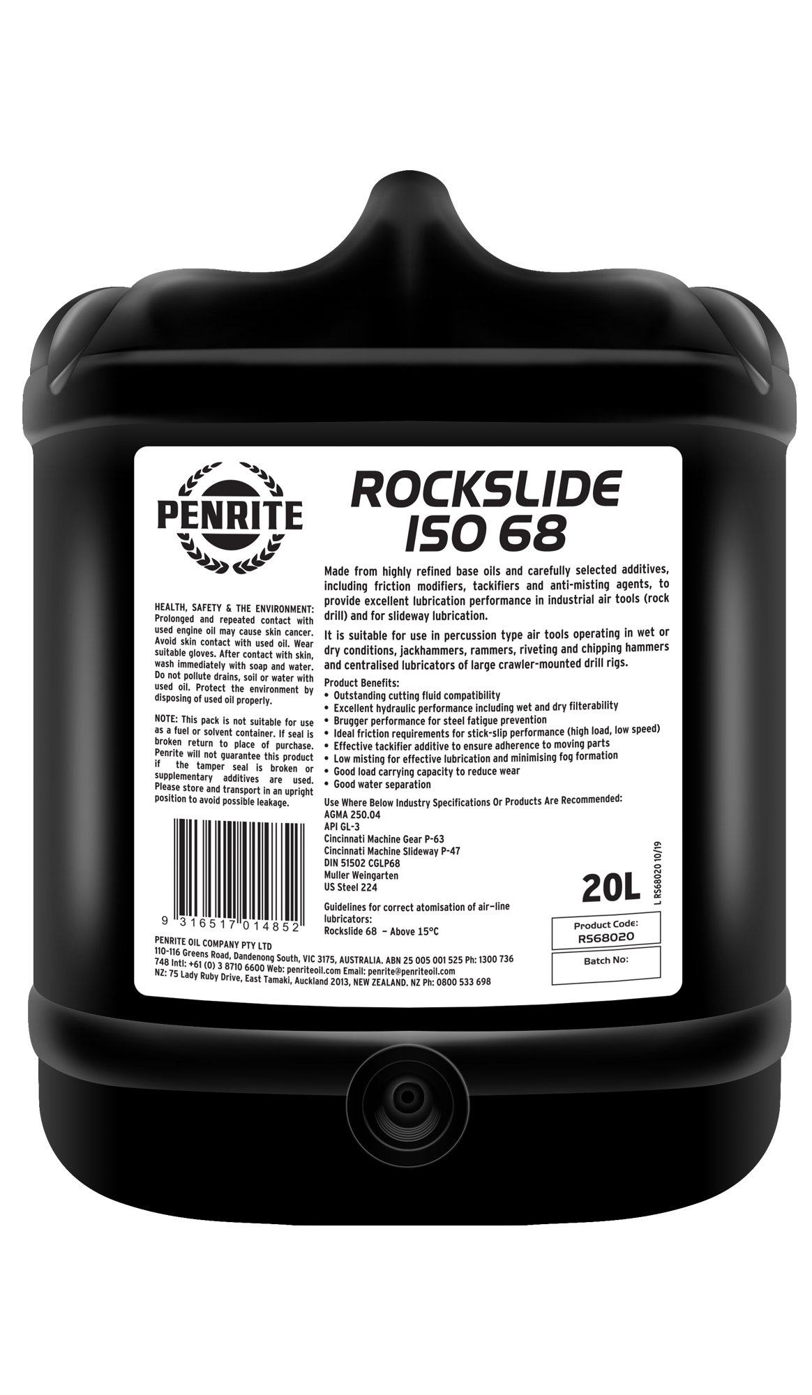 PENRITE Rockslide Iso 68