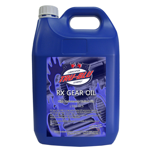 Tru Blu RX LS90 GL5 Limited Slip Gear Oil