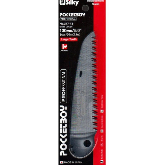 Silky Saw Pocket Boy 130mm Large Tooth Replacement Blade - 347-13