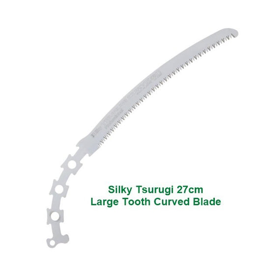Silky Saw Tsurugi Curved Large Tooth 270mm Replacement Blade - 455-27