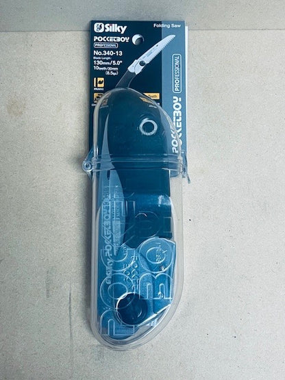 Silky Saw PocketBoy 130mm Black Handle Folding Saw Medium Tooth - 340-13