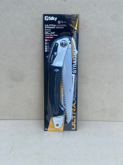 Silky Saw Ultra Accel 240mm Folding Straight Saw - 444-24