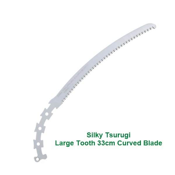 Silky Saw Tsurugi Curved Large Tooth 330mm Replacement Blade - 455-33