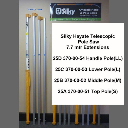 Silky Saws Hayate Extension Pole Section 7.7M (LL)