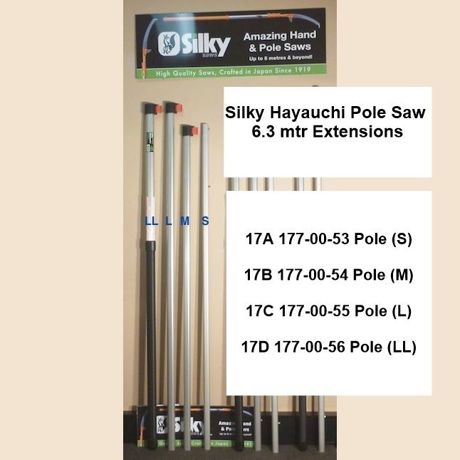 Silky Hayauchi Polesaw Extension 6.3M (LL)