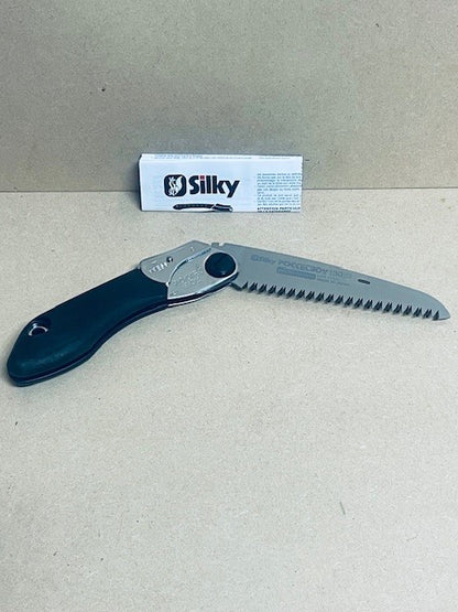 Silky Saw PocketBoy 130mm Black Handle Folding Saw Medium Tooth - 340-13