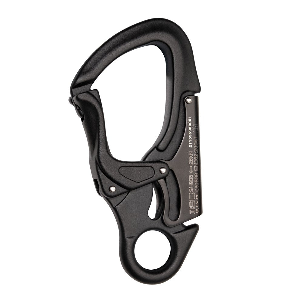 ISC Double-action Snaphook - Aluminium - All Black – 28kN