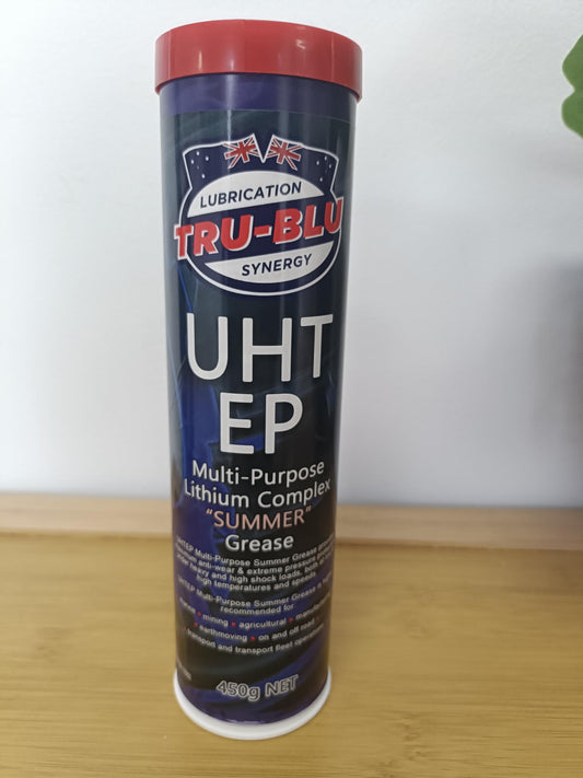 TRU-BLU UHT EP Grease Summer Grade (Blue) 450g Cartridge - BOX OF 15
