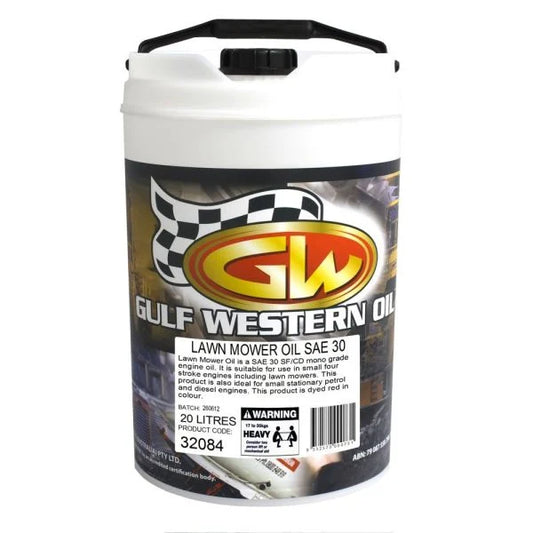 GULF WESTERN 4 Stroke Lawn Mower Enigne Oil SAE30