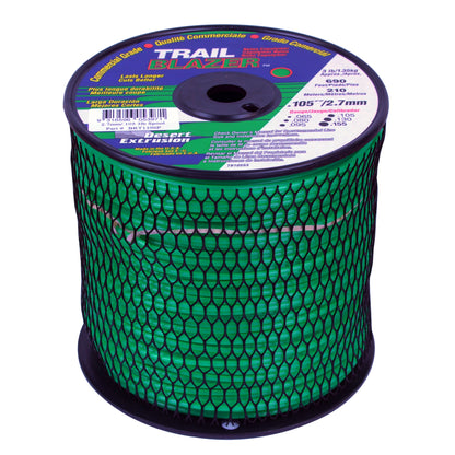 TRAIL BLAZER BRUSHCUTTER ROUND TRIMMER LINE .105" / 2.70MM SPOOL LENGTH 210M WEIGHT 1.35KG BRT1396P