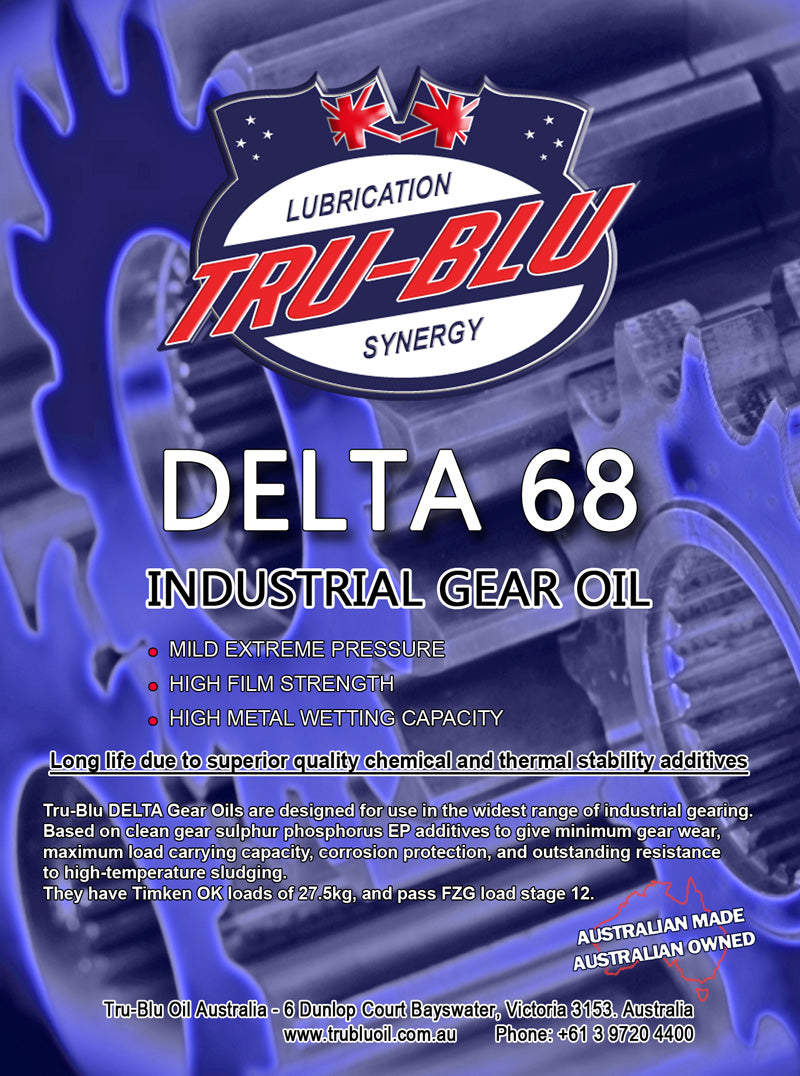 Tru Blu DELTA 68 Industrial Gear Oil