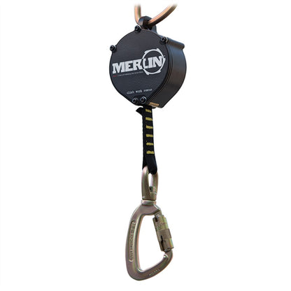 ISC Merlin Webbing FAB - Black - Fitted with Indicating Double Action Steel karabiner (KH260TLi1)