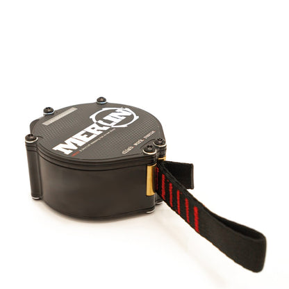 ISC Merlin Webbing FAB - Black - Fitted with Indicating Double Action Steel karabiner (KH260TLi1)