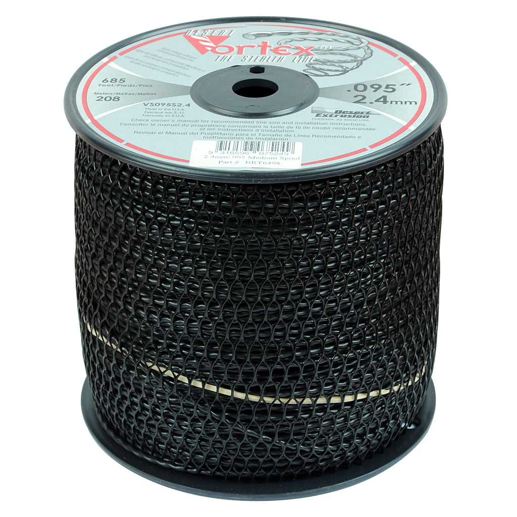 DESERT VORTEX BRUSCHUTTER TWIST TRIMMER LINE .095" / 2.40MM SPOOL LENGTH 208M BRT6498