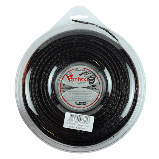 DESERT VORTEX BRUSHCUTTER TWIST TRIMMER LINE .105" / 2.70MM LARGE DONUT LENGTH 56M BOX QTY OF 12