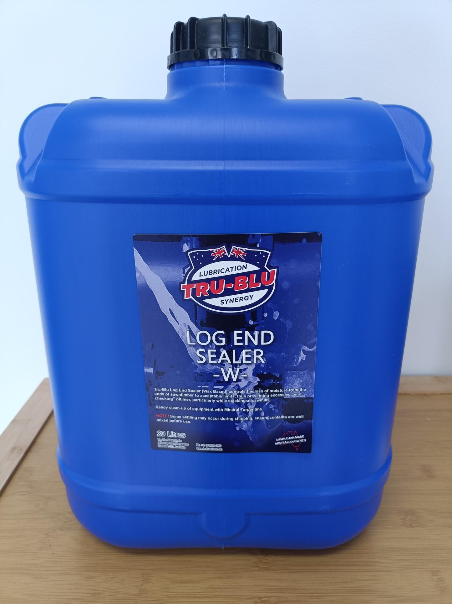 TRU-BLU LOG END SEALER (WAX BASED) 20L