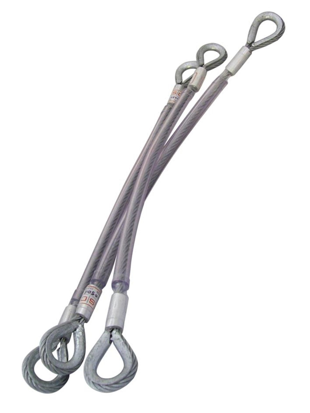 ISC Wire Anchor Strop - Galvanised Steel