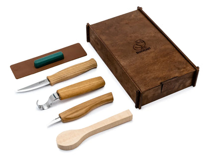 BeaverCraft S13BOX - Spoon Carving Set In a Box