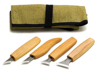 BeaverCraft S05 - Chip Wood Carving Knives Set