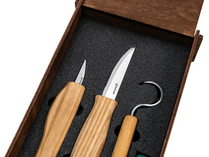 BeaverCraft S13BOX - Spoon Carving Set In a Box